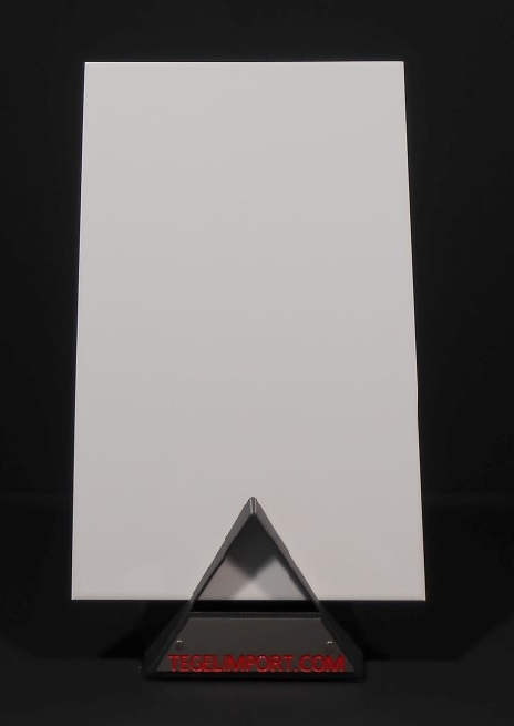 Glanzend Witte wandtegels 25x40